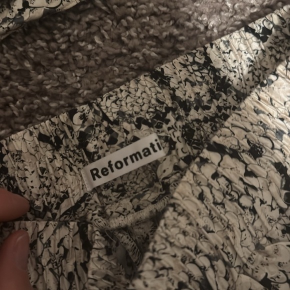 Reformation Sampson 100% silk snakeskin pant top set - Picture 5 of 5